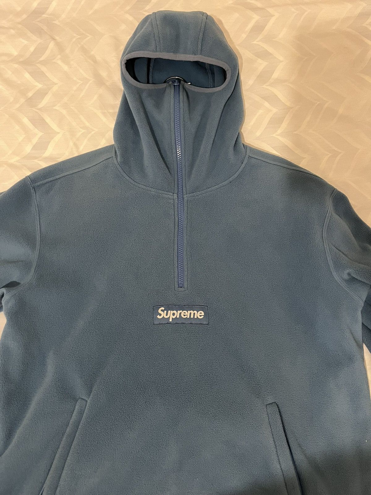 Supreme Polartec Half Zip Pullover | Grailed