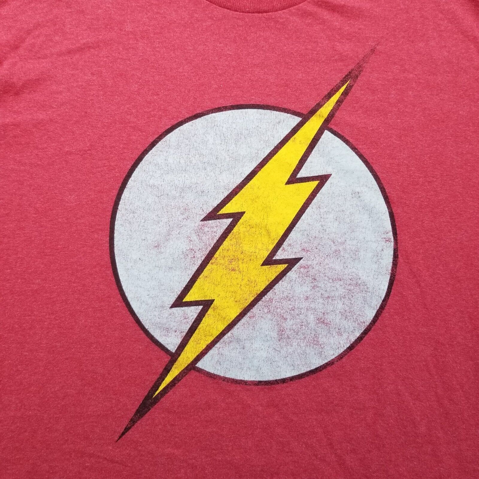 DC Comics The Flash Shirt Mens Short Sleeve Crew Neck DC Comics Size US L / EU 52-54 / 3 - 4 Thumbnail