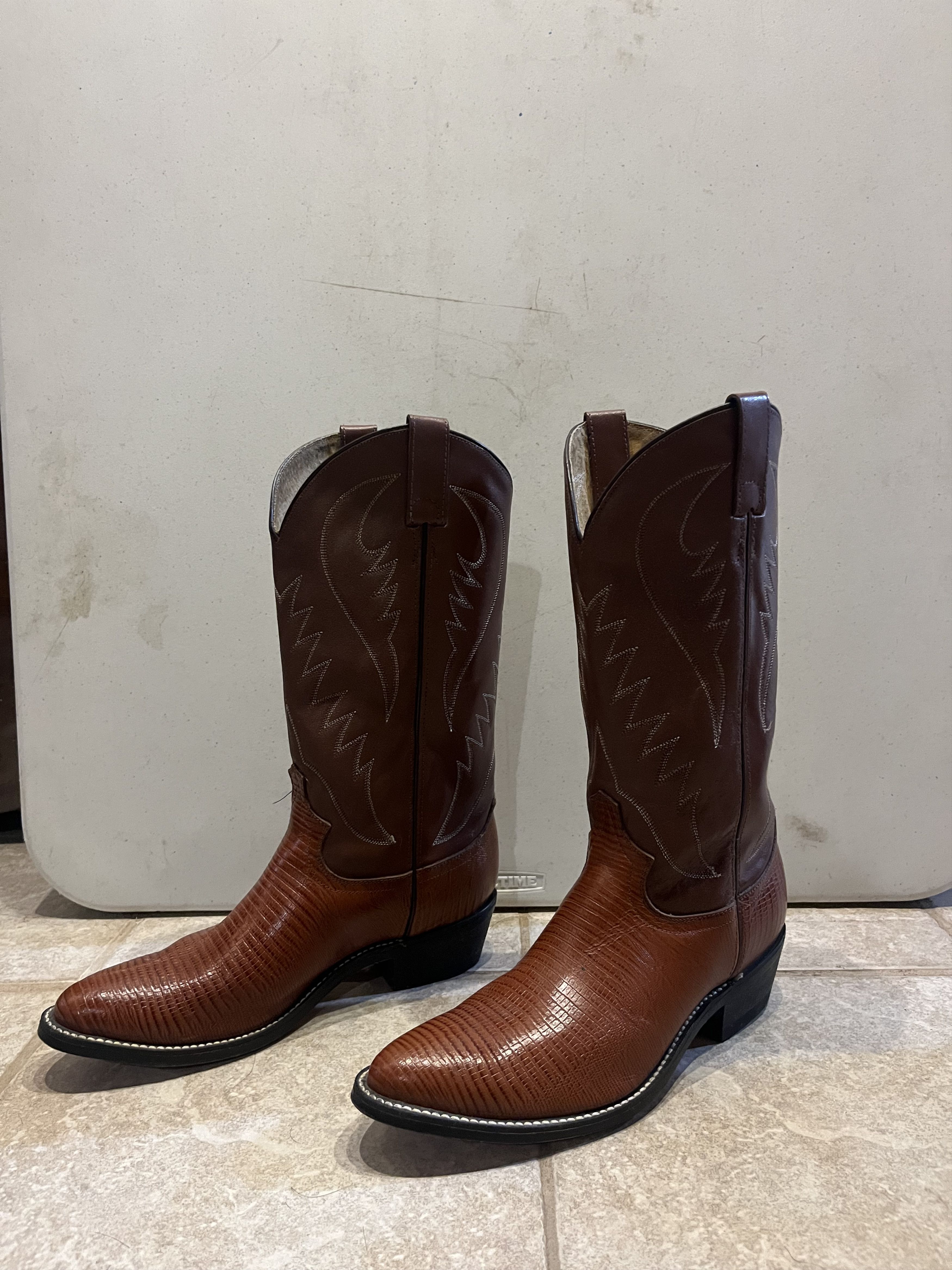 Other Brown Leather Cowboy boots Size US 9.5 / EU 42-43 - 2 Thumbnail