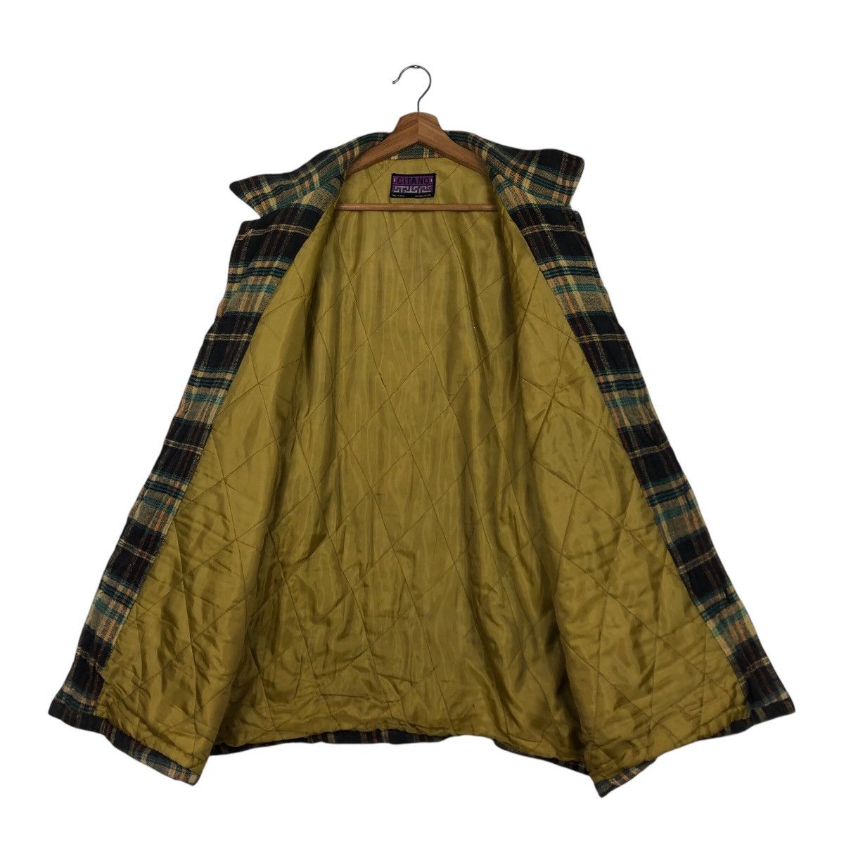 Japanese Brand × Vintage 📌Vintage Flannel Shirt Jacket Citano Tartan Issey Miyake Size US L / EU 52-54 / 3 - 14 Thumbnail