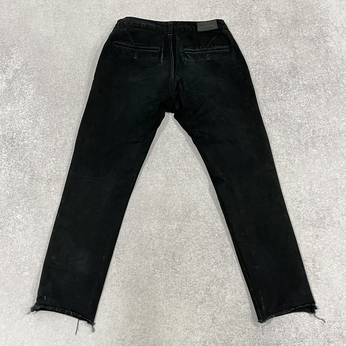 Samsoe Samsoe Black Samsoe Samsoe straight leg jeans chinos Size US 31 - 12 Thumbnail