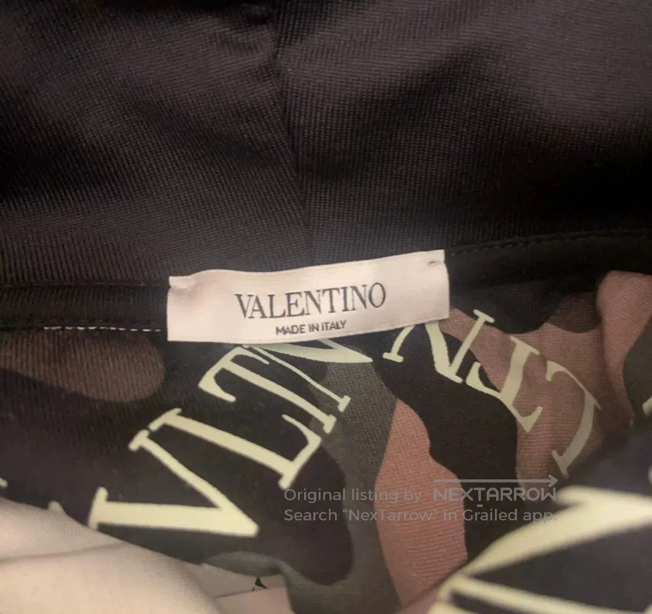 Valentino Valentino Camo Hooded Sweatshirt. Size US XL / EU 56 / 4 - 3 Thumbnail