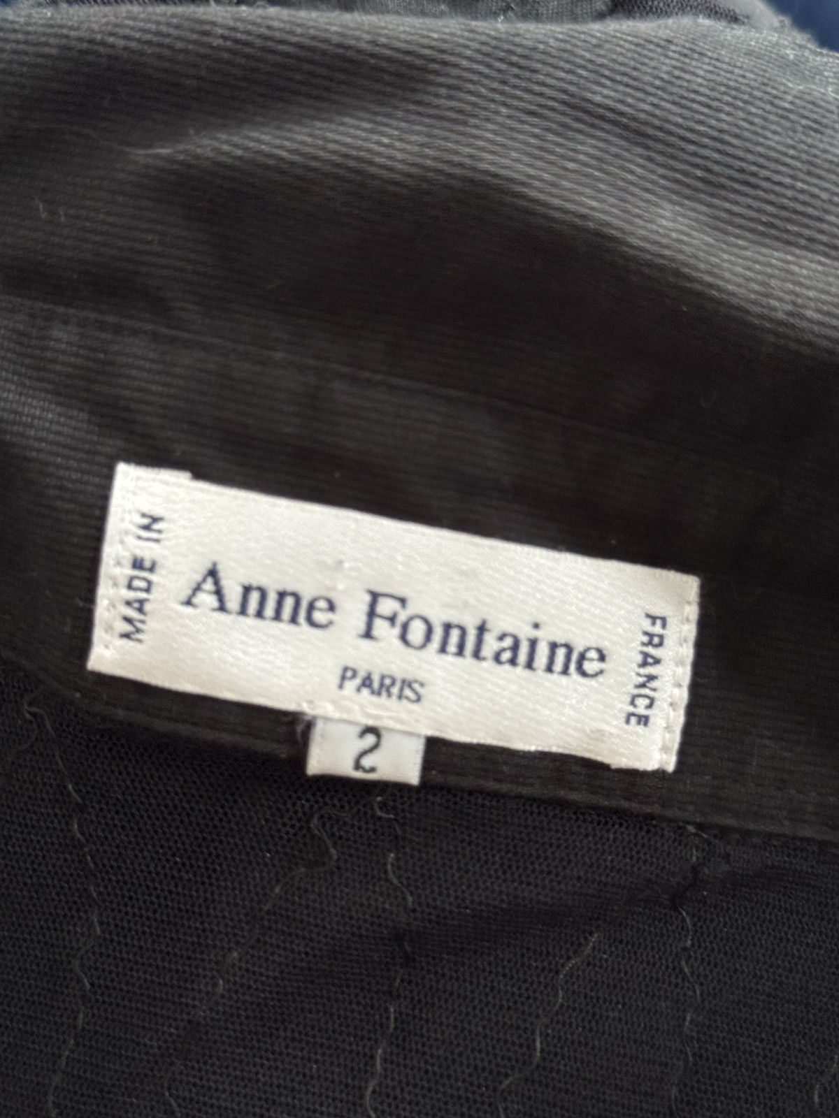 ANNE FONTAINE × Designer Anne Fontaine Paris Buttons Up Shirt vintage mesh Size XS / US 0-2 / IT 36-38 - 2 Thumbnail