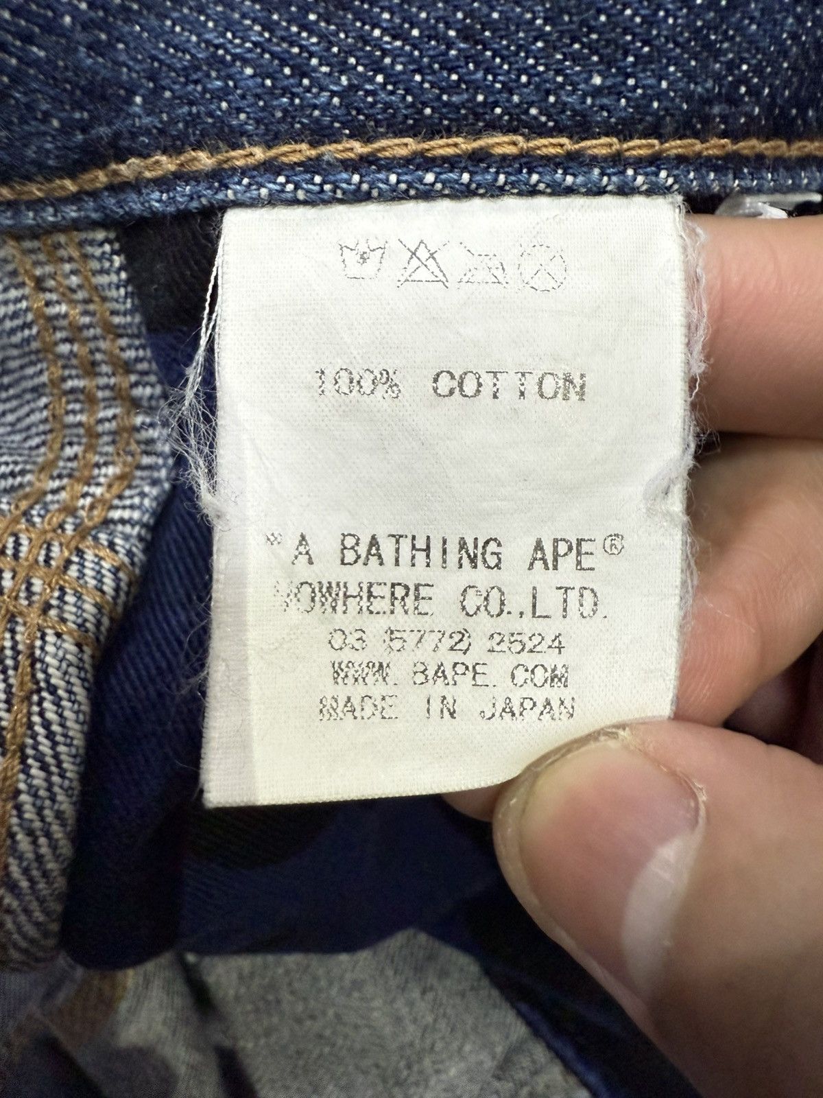 Bape Vintage Bape Double Knee Carpenter Baggy Pants Size US 37 - 11 Thumbnail