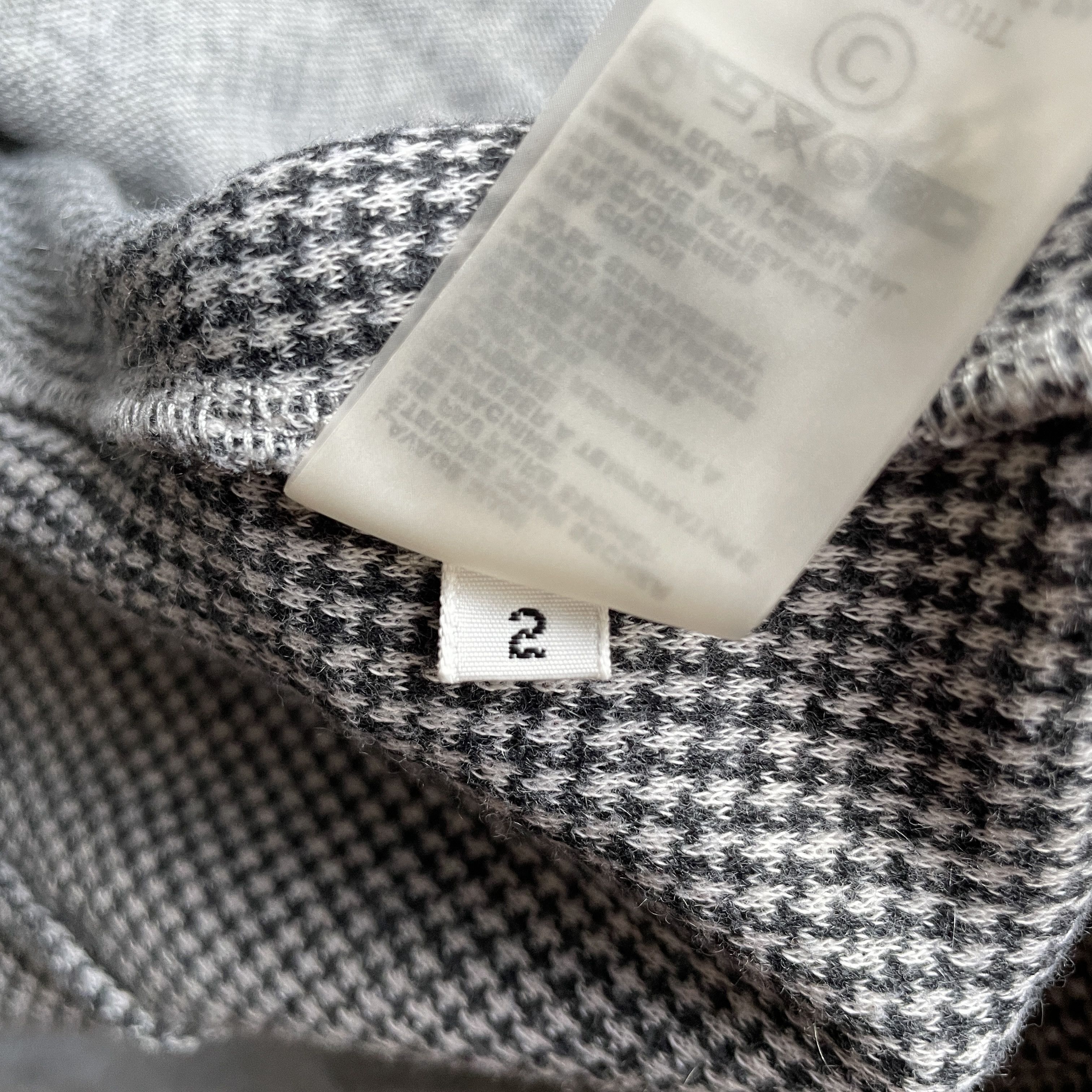 MAJESTIC FILATURES Majestic Filatures Cotton Cashmere Houndstooth Womens Blazer Size S / US 4 / IT 40 - 10 Thumbnail
