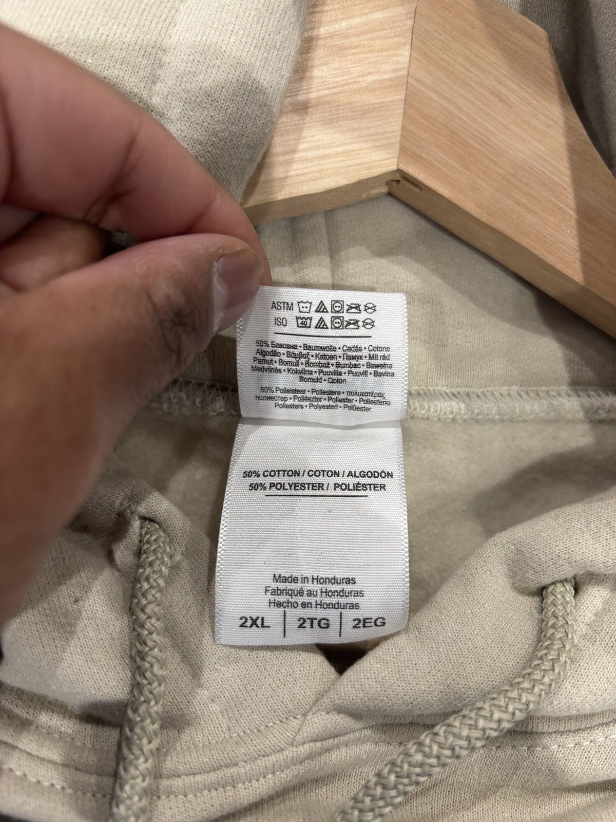 Kanye West Kanye West Pablo Berlin Hoodie Beige Size: XXL Size US XXL / EU 58 / 5 - 6 Thumbnail