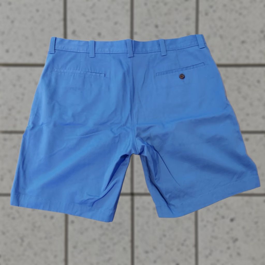 J.Crew J.CREW Men Shorts 36 Blue Cotton Chino Khaki Regular Size 36 Mens Size US 36 / EU 52 - 1 Thumbnail
