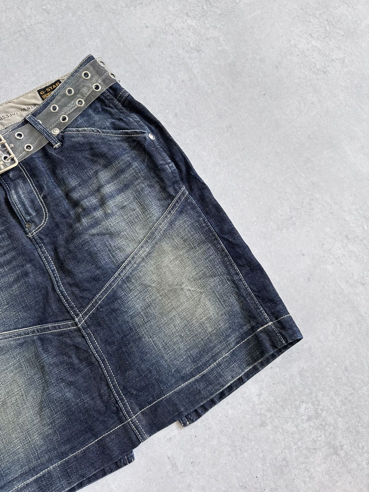 G-Star Vintage G-Star Raw 96 Y2K Denim Regular Women Archive Skirt Size 26" / US 2 / IT 38 - 7 Thumbnail
