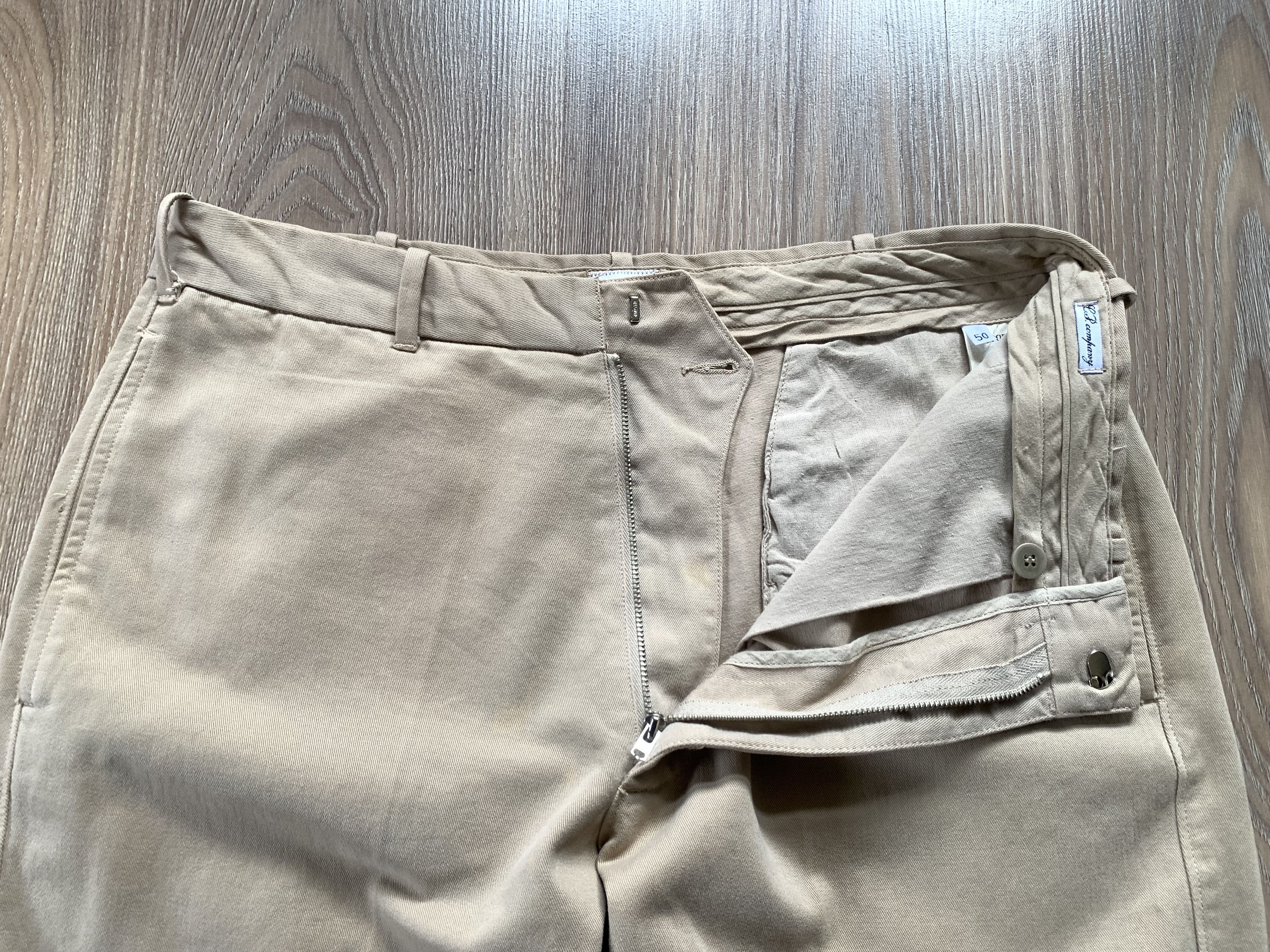C.P. Company Archive C.P. Company Beige Cotton Trousers Size US 34 / EU 50 - 5 Thumbnail