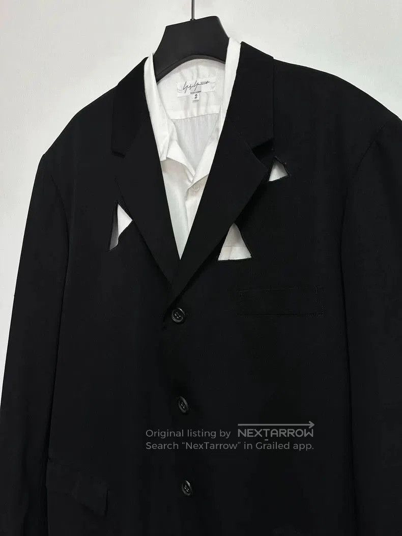 Yohji Yamamoto Yohji Yamamoto 92SS Laser Cut Jacket. Size US S / EU 44-46 / 1 - 4 Thumbnail