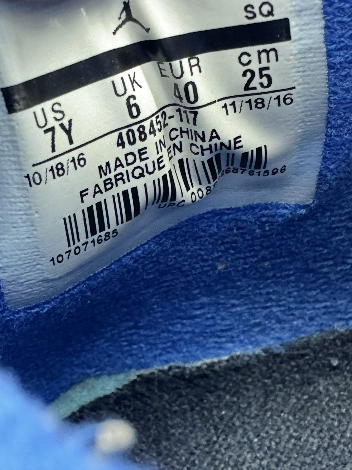 Jordan Brand × Nike Nike Air Jordan 4 Retro Motorsport 408452-117 Youth Size 7 Size US 7 / EU 40 - 7 Thumbnail
