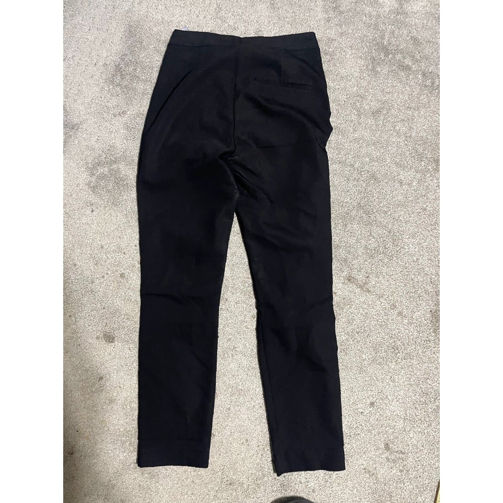 Zara Zara Basic Women’s Pants 4 Black Slim Leg Pants Women 4 Black Slim Leg Chino Size 27" / US 4 / IT 40 - 4 Thumbnail