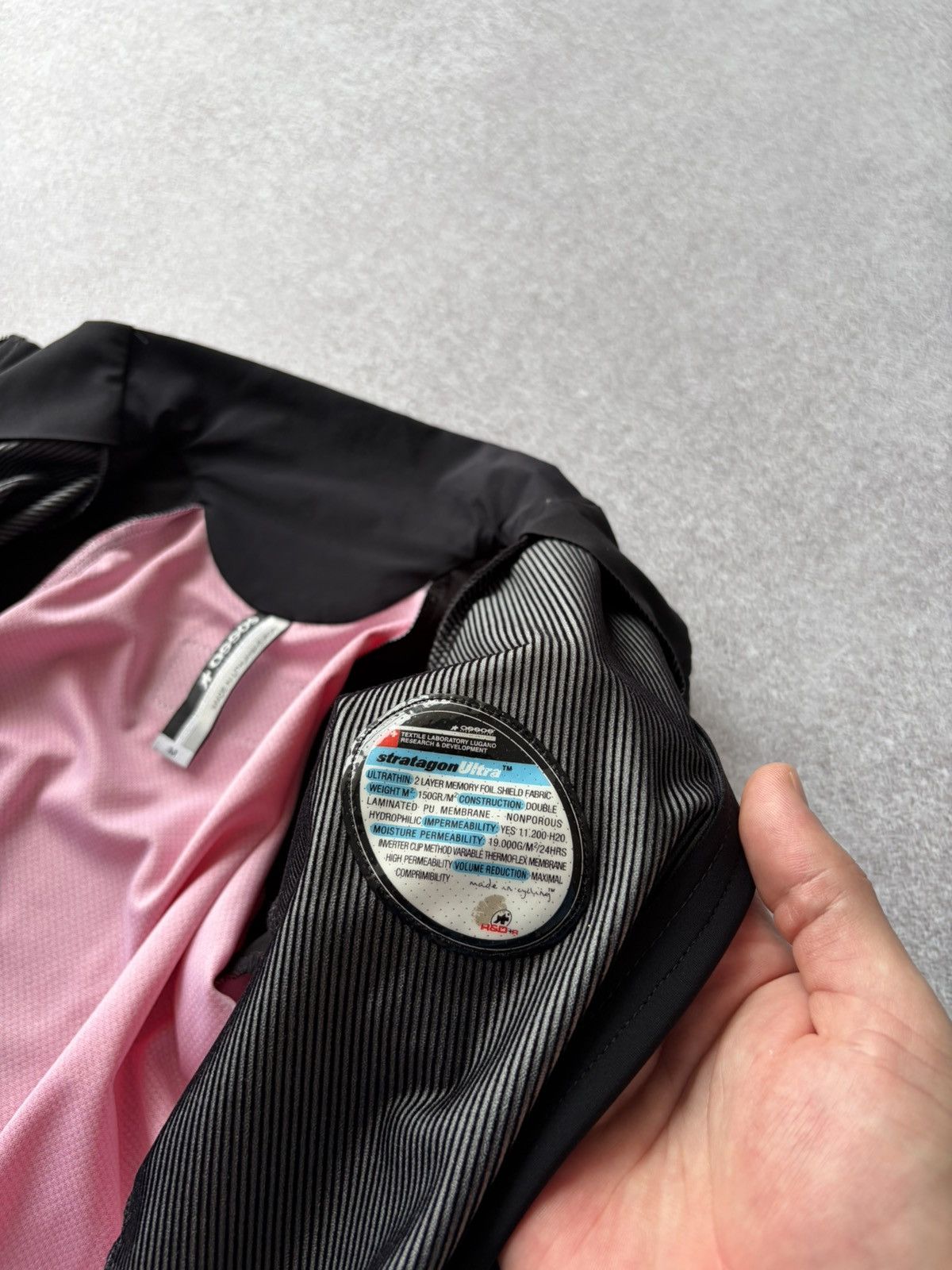 Other RRP $340 Assos Cycling Tiburu Jacket Laalalai Red Black Zip Size M / US 6-8 / IT 42-44 - 10 Thumbnail