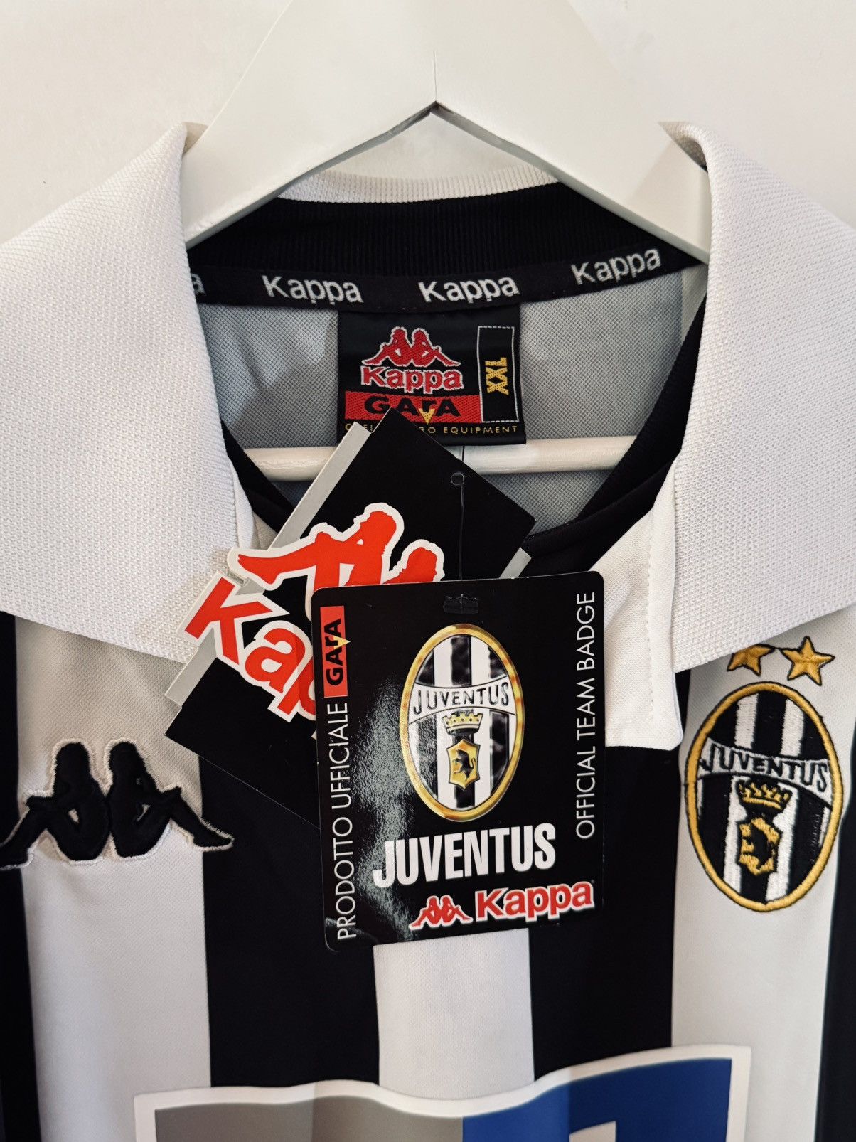 Kappa Grail Juventus 98 Zidane 21 Brand New w/ Tags Size US XL / EU 56 / 4 - 9 Thumbnail