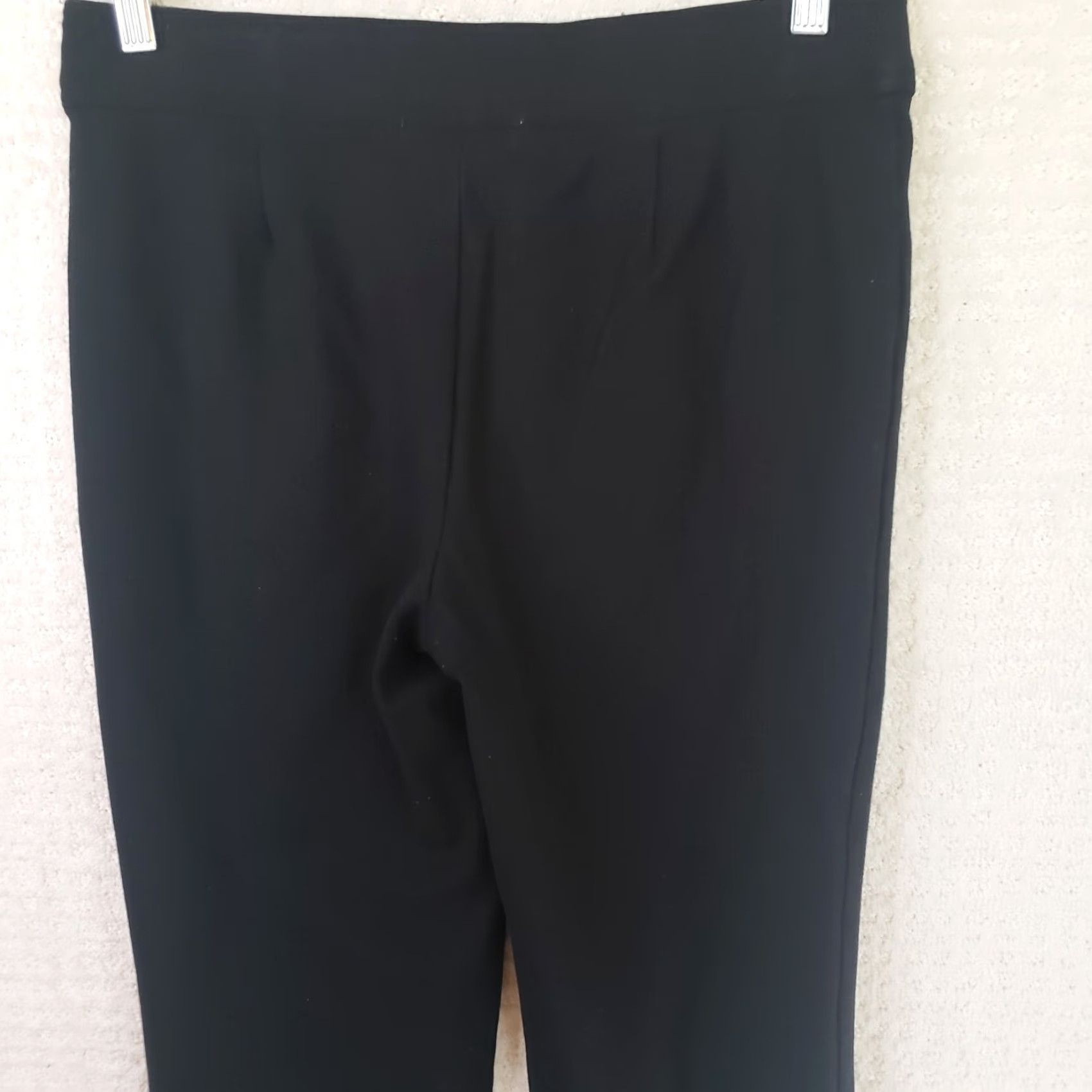 Vintage Grace Pants Women's S Black Straight Leg Stretch 31x28 Slimming Pockets Dress Pants Pants Styles 90s? Size 28" / US 6 / IT 42 - 5 Thumbnail