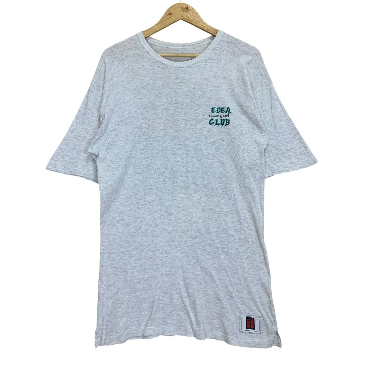 Quiksilver Vintage 90s Eden Club Europe Surfboards Big Logo Tee Size US M / EU 48-50 / 2 - 8 Thumbnail