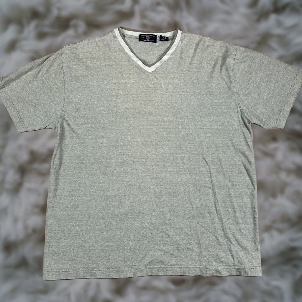 American Eagle Outfitters American Eagle Outfitters T-Shirt Mens Size L Large Beige V-Neck 100% Cotton Size US L / EU 52-54 / 3 - 1 Thumbnail