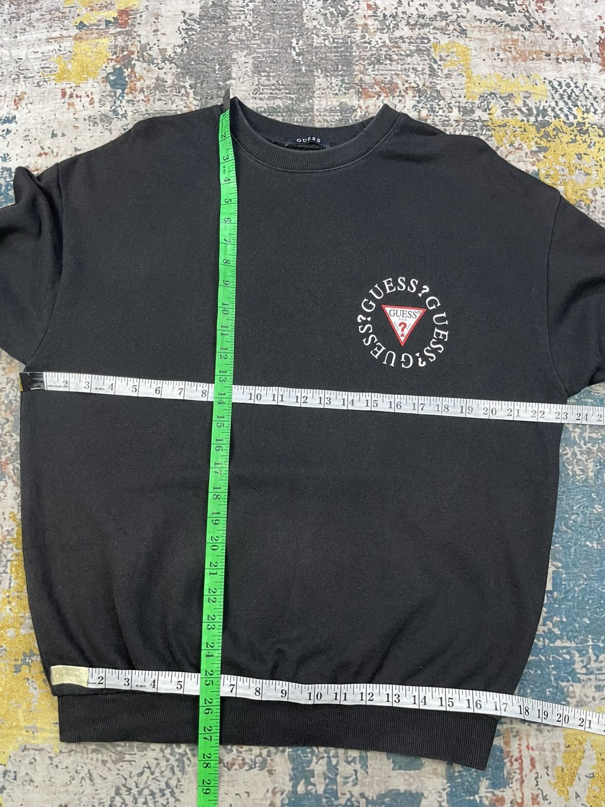 Guess Guess Back Hit Big Logo Pull Over Sweatshirt Size US XXS / EU 40 - 8 Thumbnail
