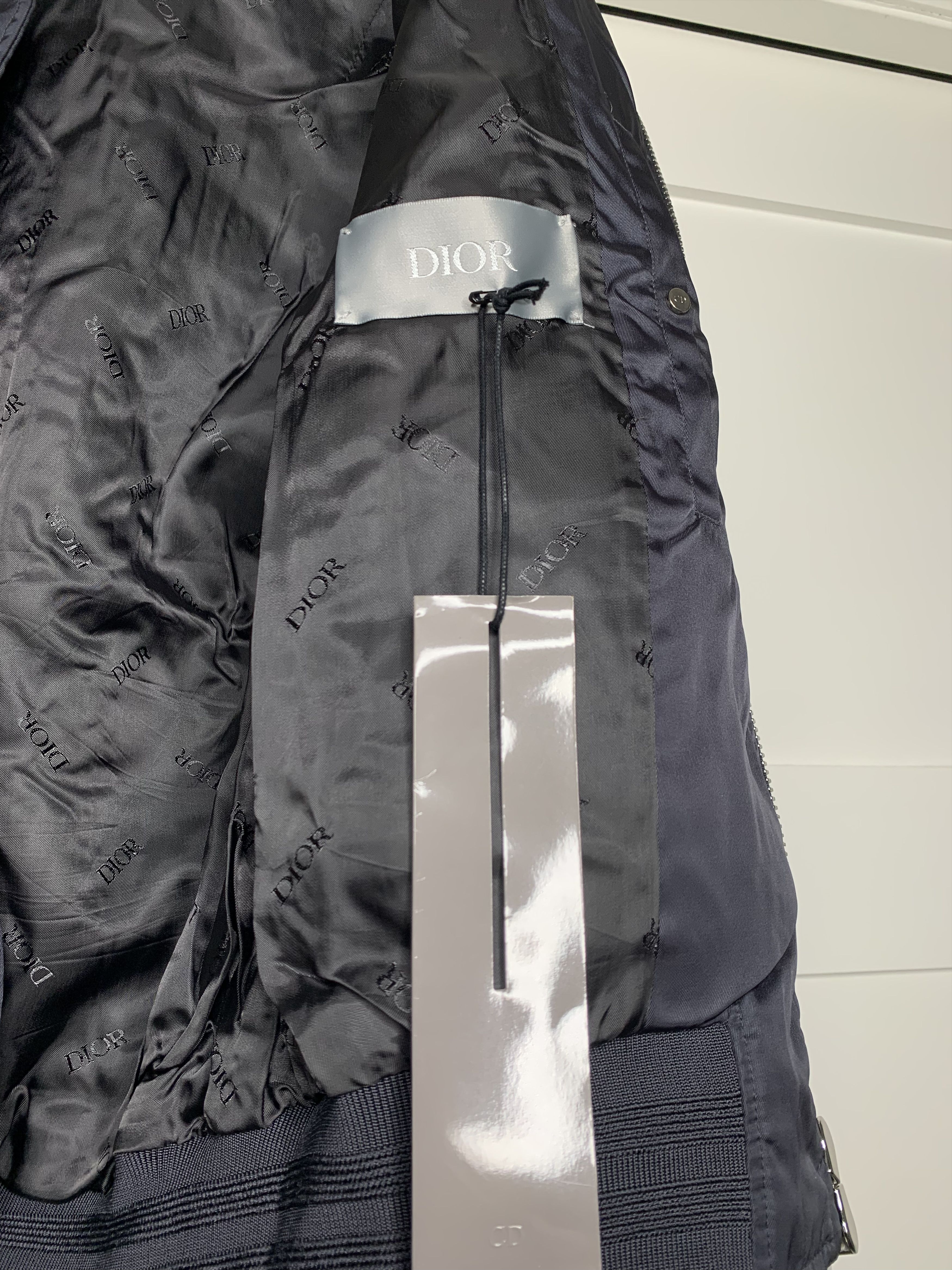 Dior Dior Saddle Anthracite Gray Bomber Jacket Size US S / EU 44-46 / 1 - 8 Thumbnail