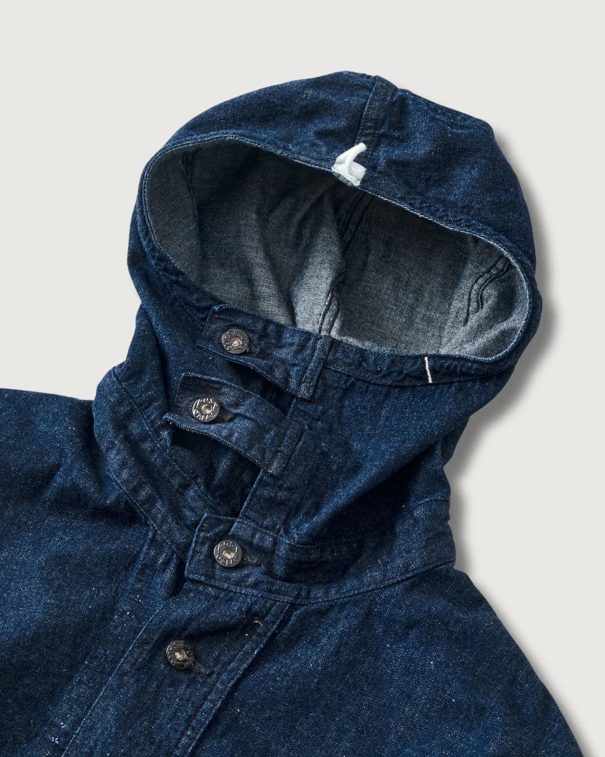 Post Overalls CRAFTMASTER Hoody : 8oz. denim indigo Size US L / EU 52-54 / 3 - 2 Thumbnail