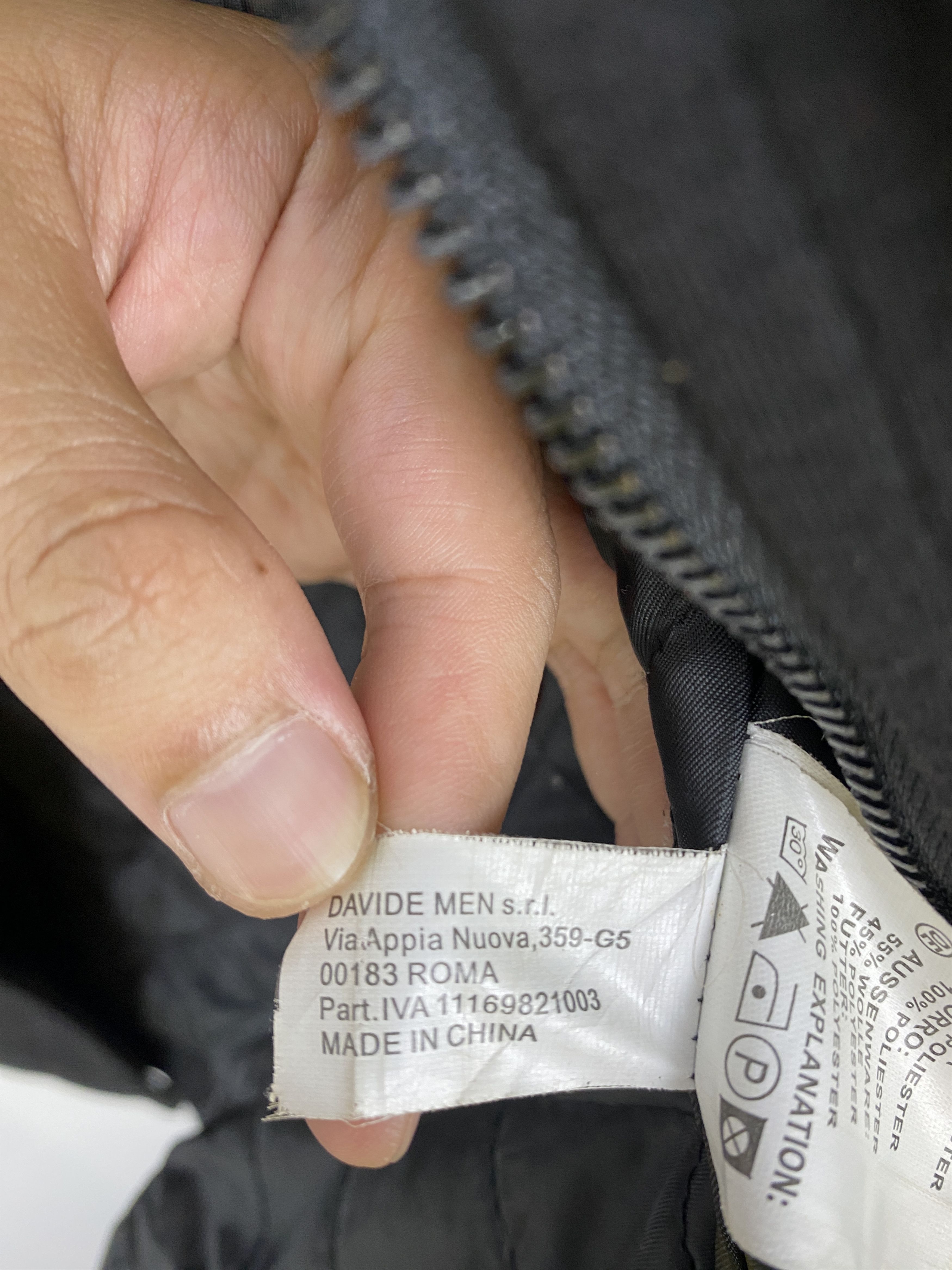 If Six Was Nine Vintage Enos Italy Heavy Coat Zipper Up Long Jacket JA0063 Size US L / EU 52-54 / 3 - 7 Thumbnail