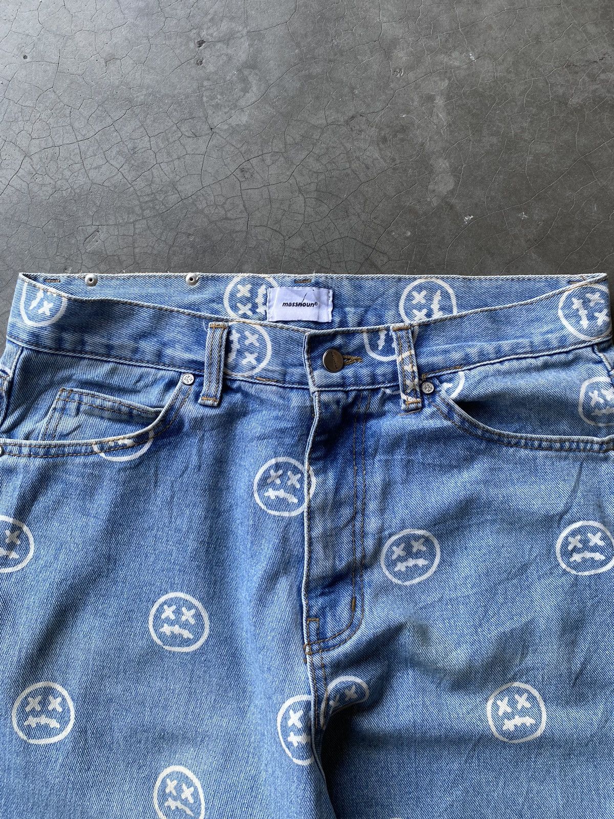 Other Massnoun Denim Ballon Pant Inspiration By Denim Tears Size US 32 / EU 48 - 5 Thumbnail