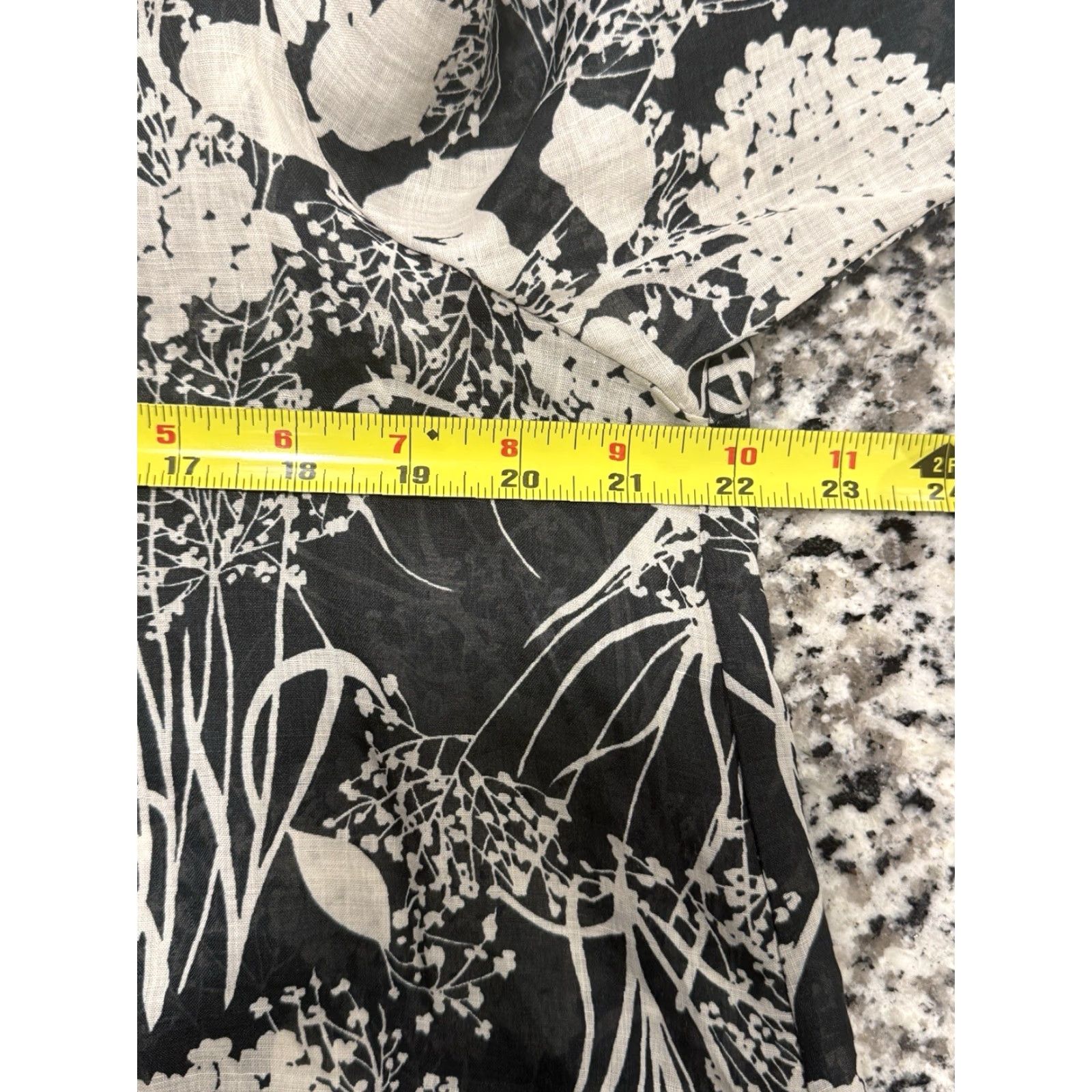 Bell Bryn Walker Fran Floral Shirt Top Bell Sleeve Multicolor Ramie USA Made Small Women Blouse NWT Bell Sleeve Shirt Top Feminine Colorful Size S / US 4 / IT 40 - 3 Thumbnail