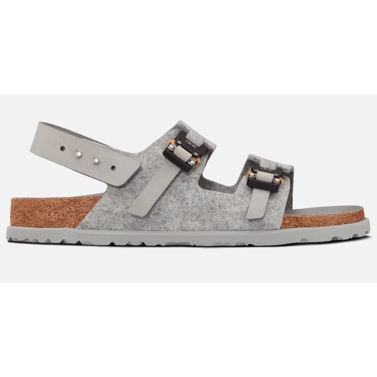 Dior Dior By Birkenstock Milano Wool Slingback Buckle Flat 44 11 Size US 11 / EU 44 - 3 Thumbnail
