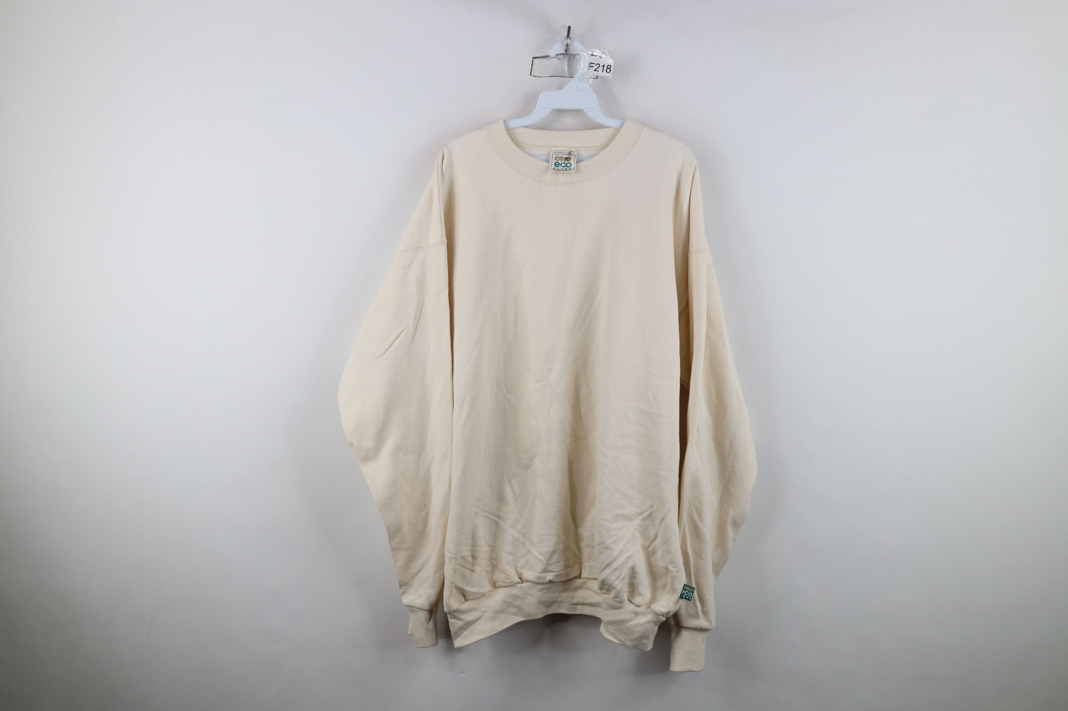 Vintage Deadstock Vintage 90s Streetwear Fiber Sweatshirt USA Size US XL / EU 56 / 4 - 1 Thumbnail