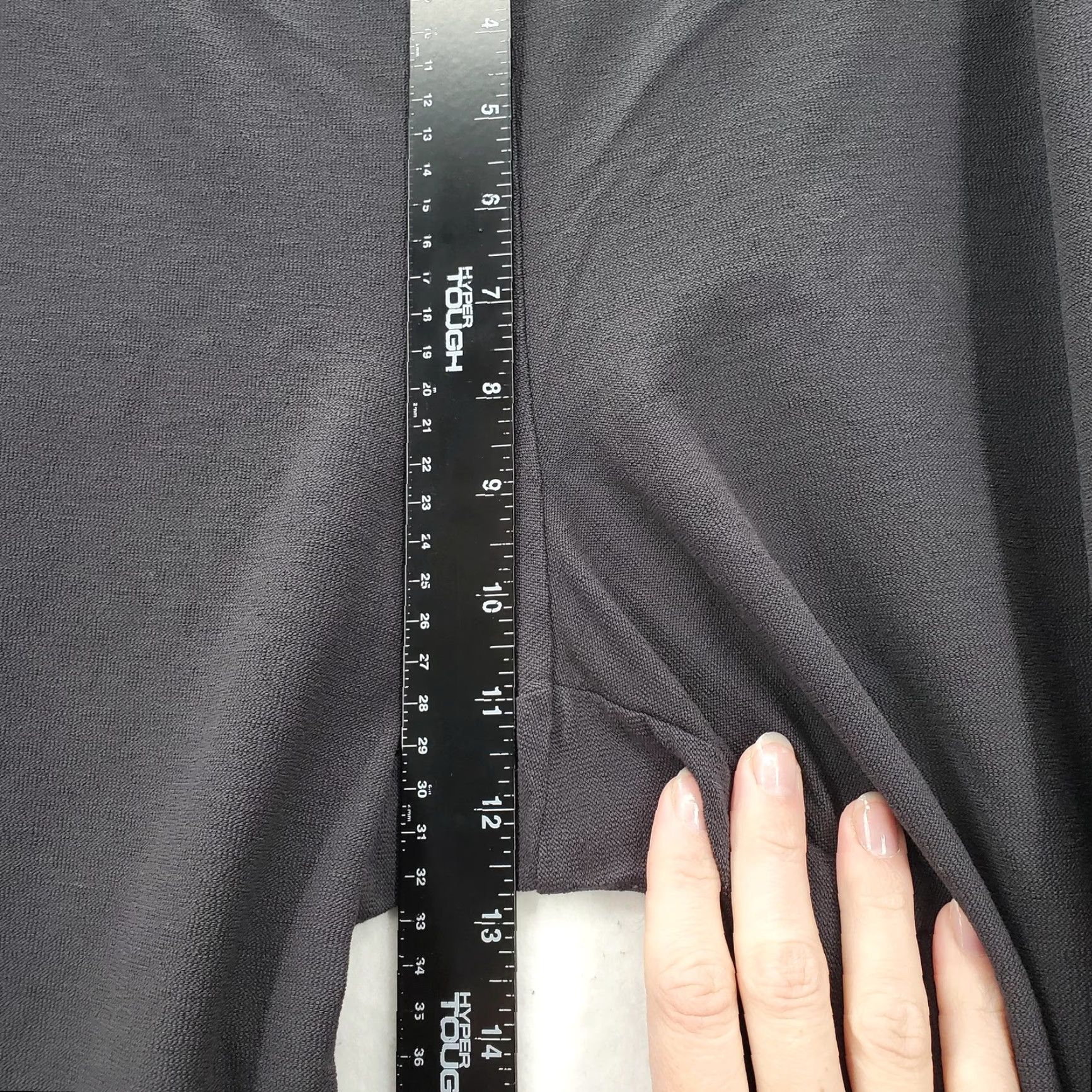 Eileen Fisher Eileen Fisher Pants Womens XL Black Stretch Crepe Knit Ankle Pull On Made in USA Size 40" / US 18 - 7 Thumbnail