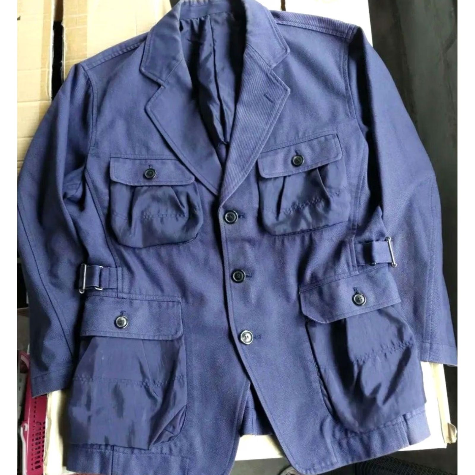 Issey Miyake ISSEY MIYAKE JACKET Men XL Multicolor Cotton Parachute Hunting Casual Apparel Shirt? Size US XL / EU 56 / 4 - 2 Thumbnail