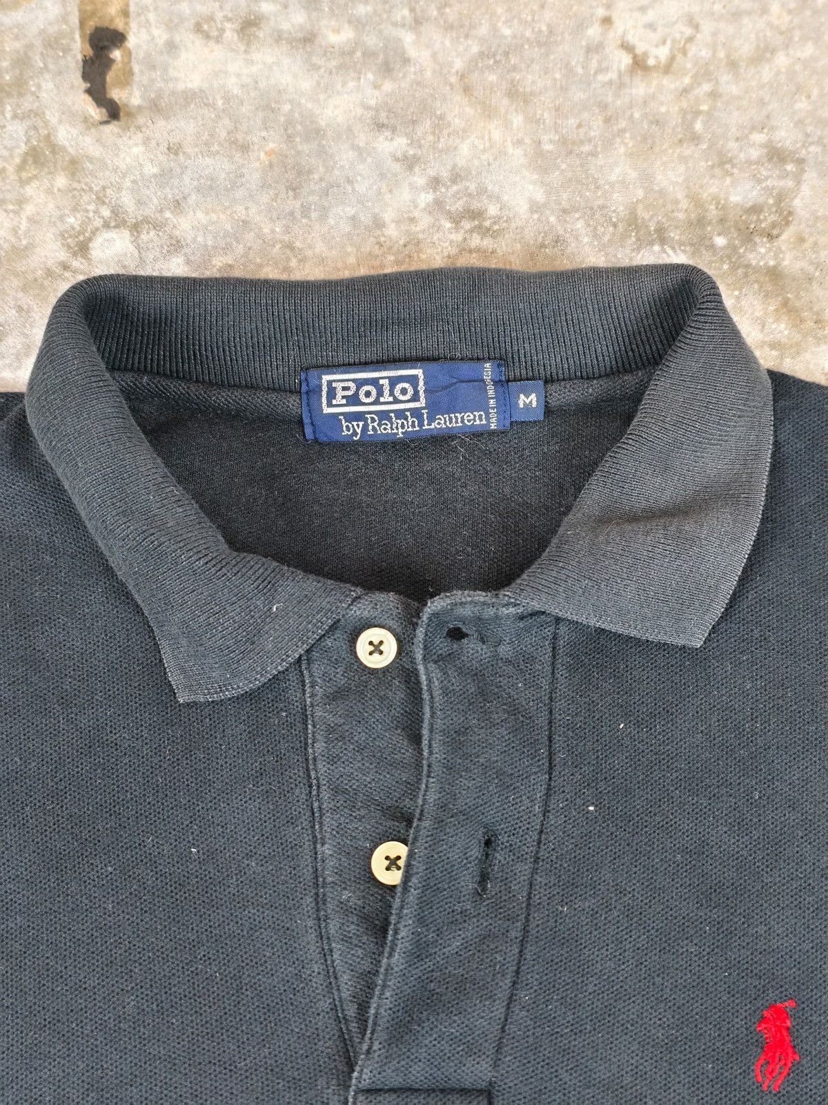 Vintage Polo Ralph Lauren Long Sleeve Polo Shirt Size US M / EU 48-50 / 2 - 5 Thumbnail