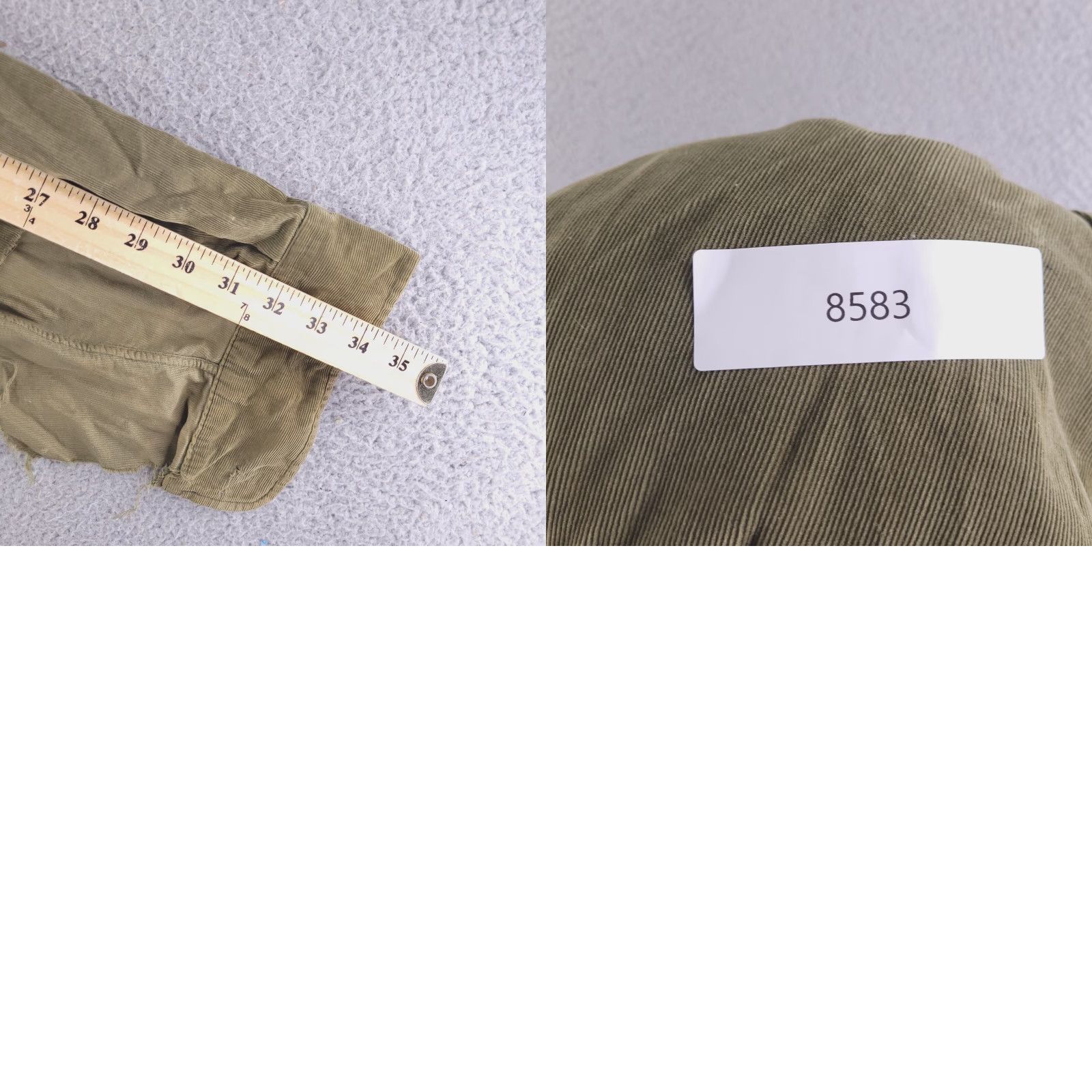 J.Crew J. Crew Shirt Mens XL Green Corduroy Chore Work Button Long Sleeve Relaxed Baggy Size US XL / EU 56 / 4 - 9 Thumbnail