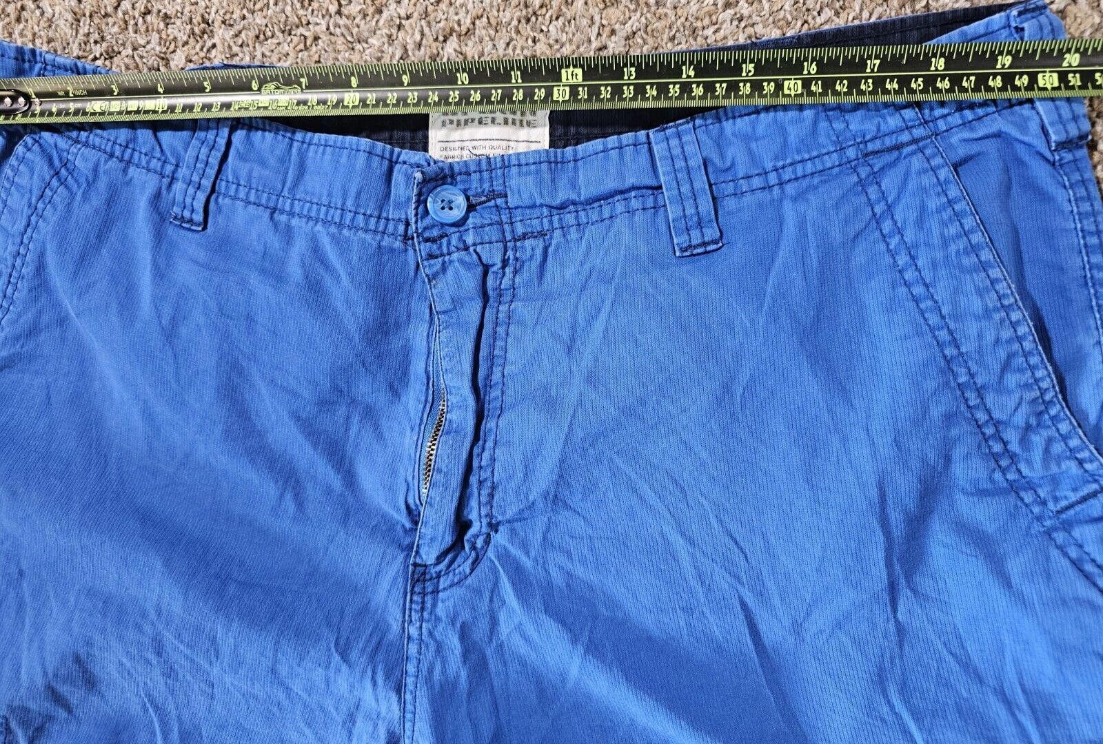 Urban Pipeline Urban Pipeline Cargo Shorts Mens Size 40 Blue Size US 40 / EU 56 - 3 Thumbnail