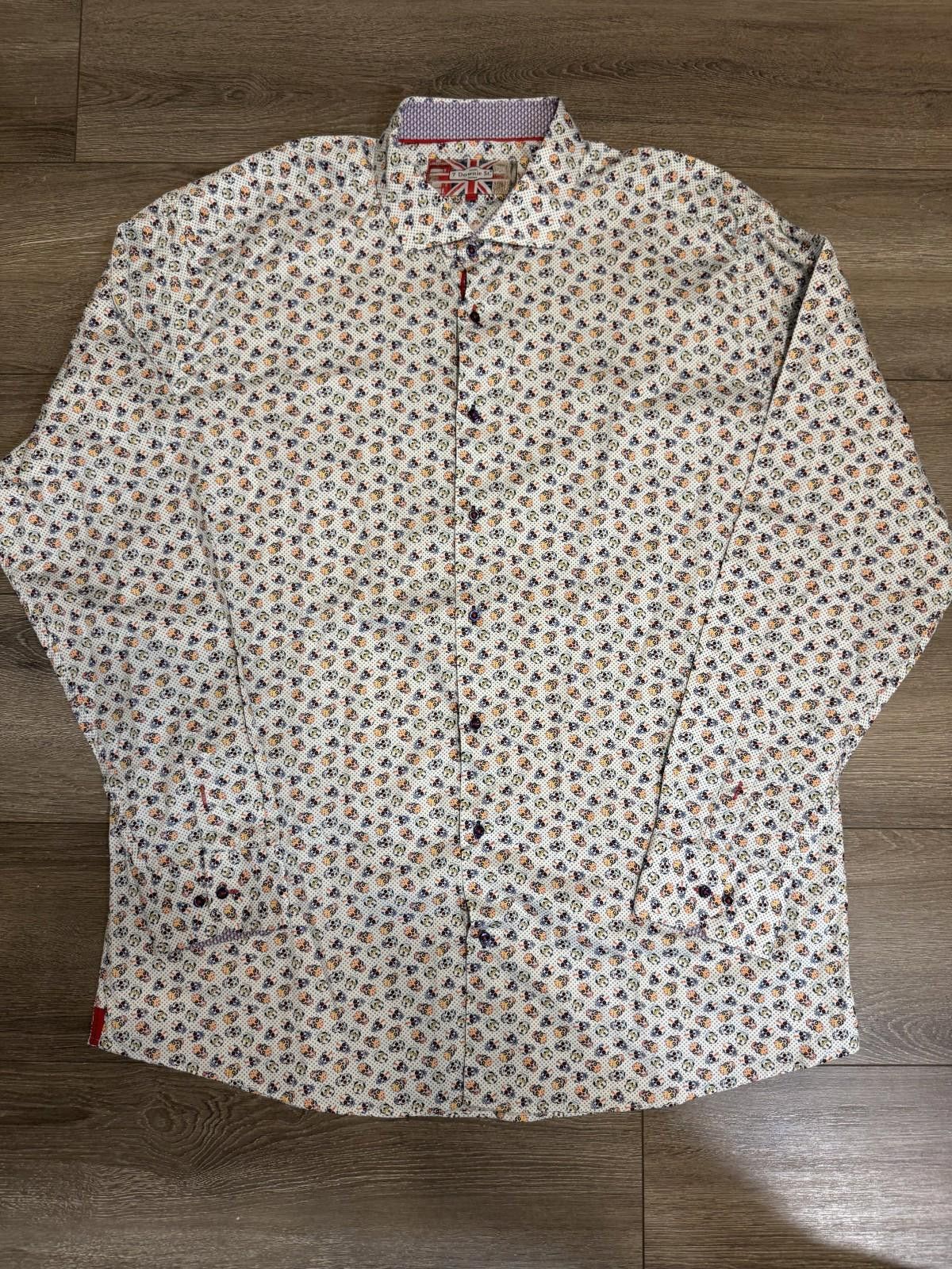 Other 7 Downie St. Skull Print Button-down Shirt Sz 4XL Size US XXL / EU 58 / 5 - 1 Thumbnail