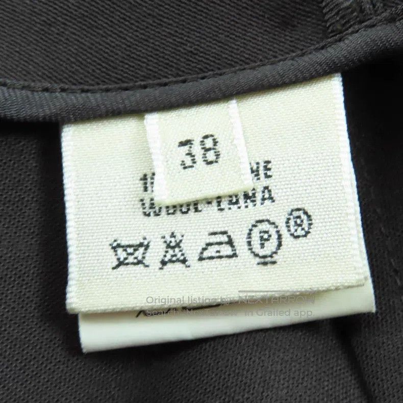 Hermes Hermes Dark brown skirt, Margiela period Size 25" / US 0 / IT 36 - 8 Thumbnail