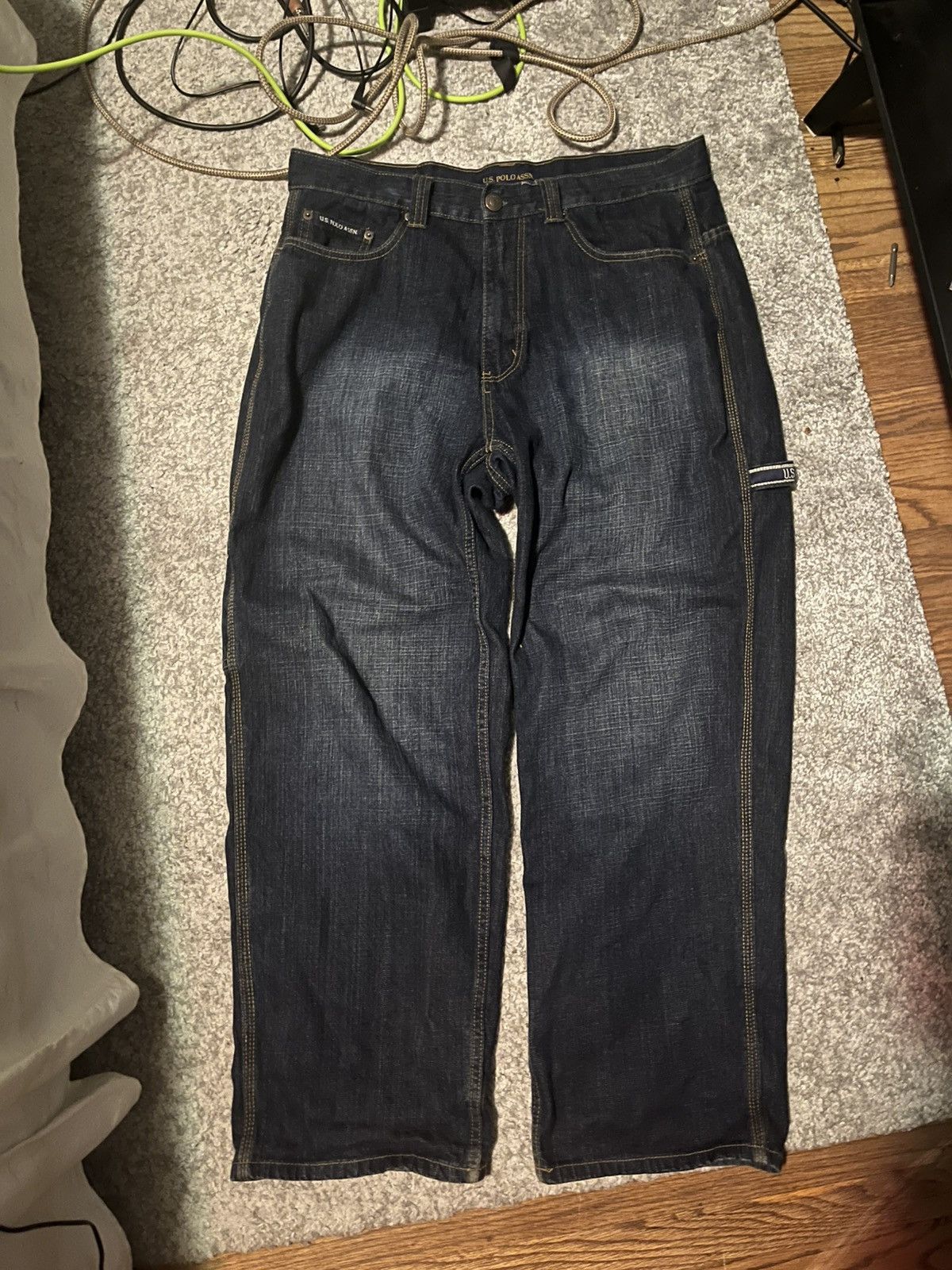 Polo Ralph Lauren Baggy Polo Assn. Jeans Size US 36 / EU 52 - 1 Thumbnail