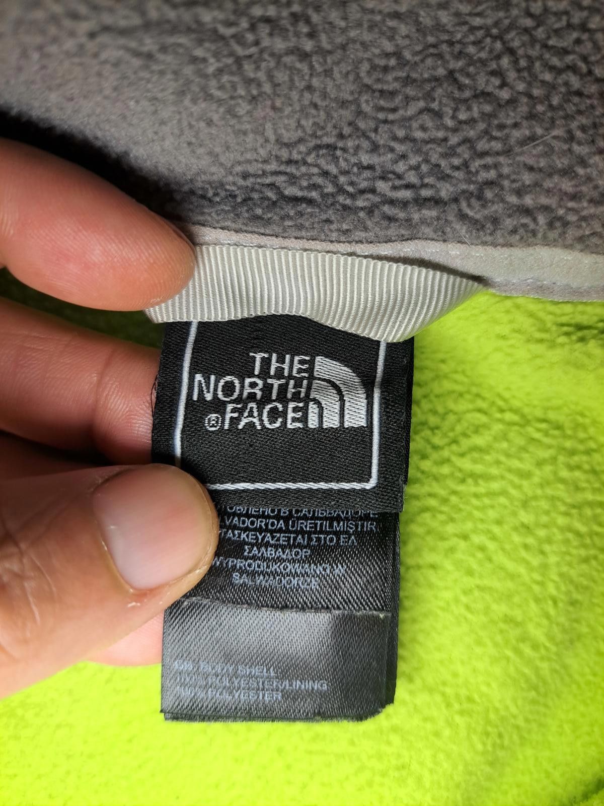 The North Face North Face Fleece Jacket Womens Medium Green Gray Full Zip Size M / US 6-8 / IT 42-44 - 2 Thumbnail