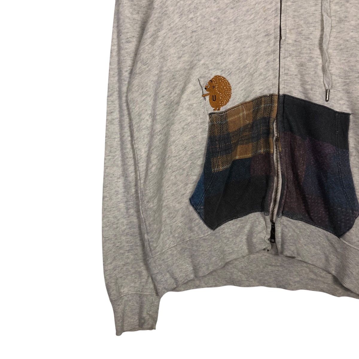 Japanese Brand 📌Vintage Zipper Sweater Hoodie Design Issey Miyake Size US M / EU 48-50 / 2 - 5 Thumbnail