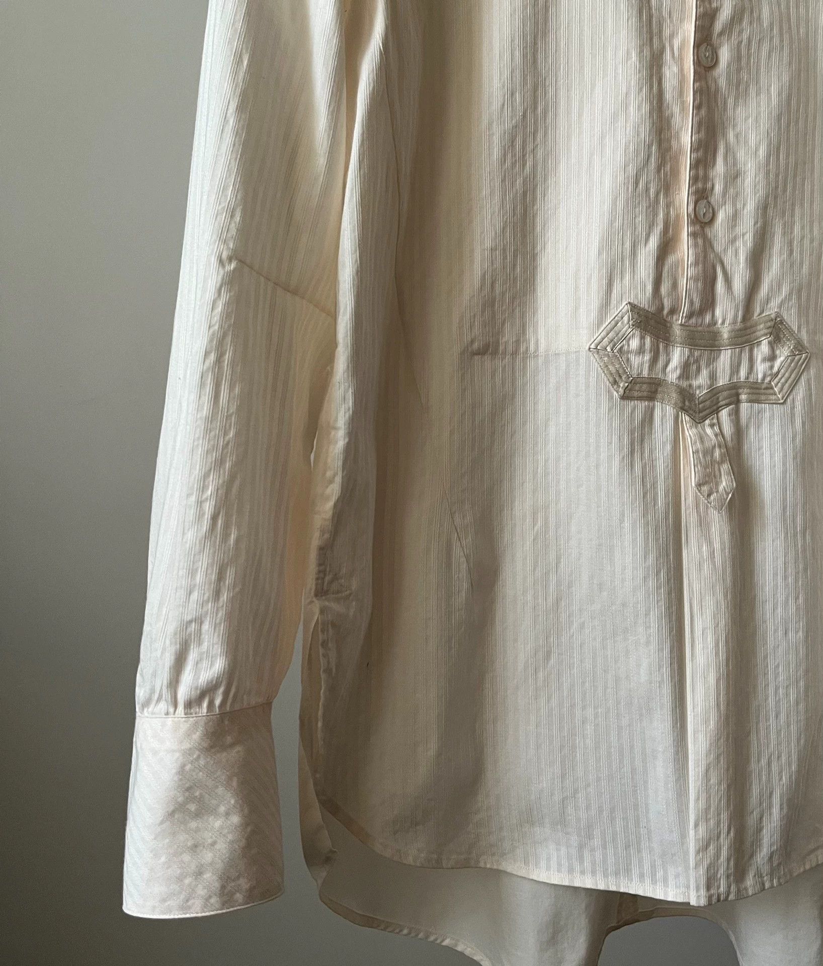 Number (N)ine Number (N)ine 09SS Ivory Shirt Size US M / EU 48-50 / 2 - 4 Thumbnail