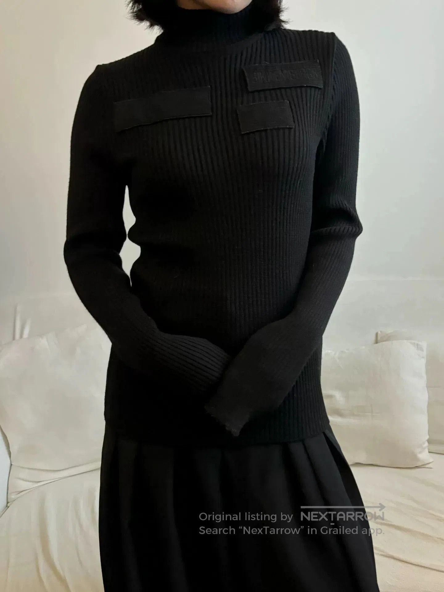 Dirk Bikkembergs dirk bikkembergs high-neck wool sweater. Size US M / EU 48-50 / 2 - 2 Thumbnail