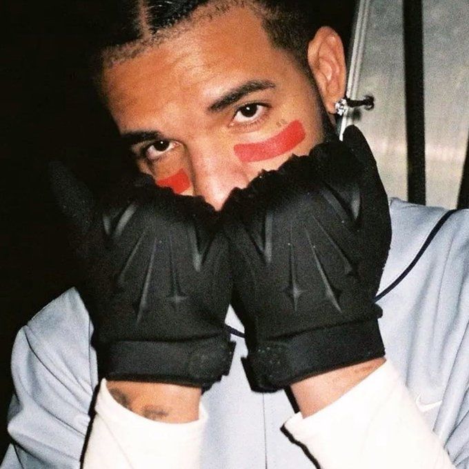Pre-owned Drake X Nike Nocta Gloves Size M Drake In Black