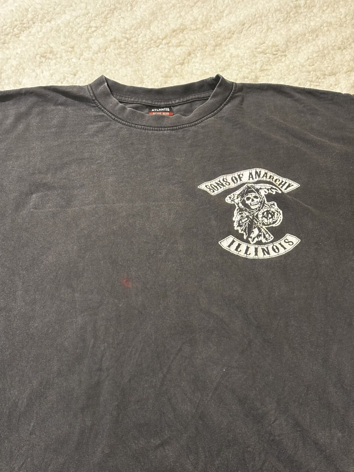Other Vintage dark gray graphic Tee1556 Size US XXL / EU 58 / 5 - 2 Thumbnail