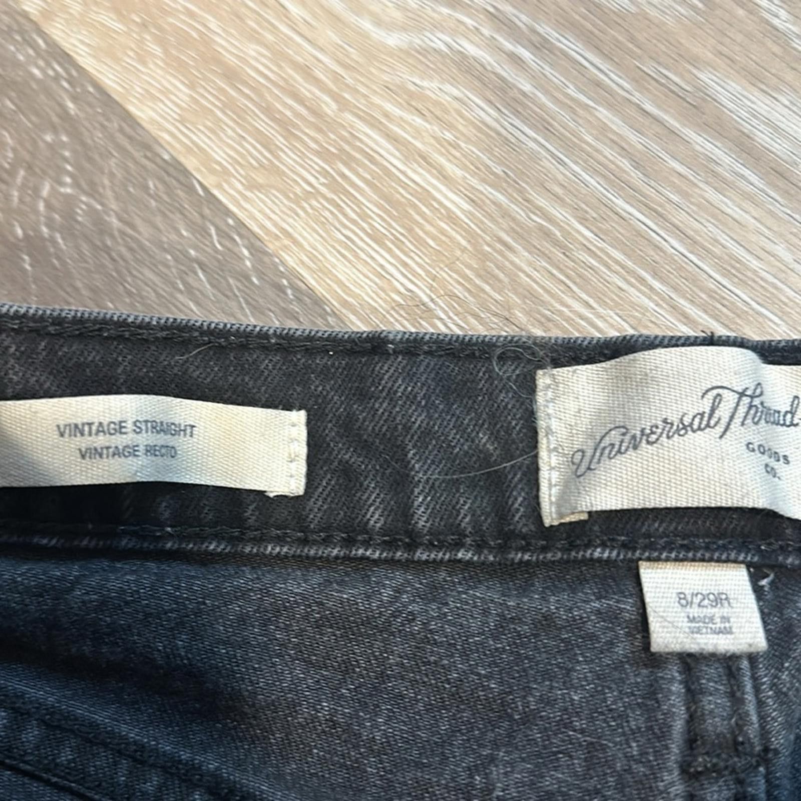 Other Universal Thread size 8/29 cropped black jean 26” inseam Size 30" / US 8 / IT 44 - 5 Thumbnail