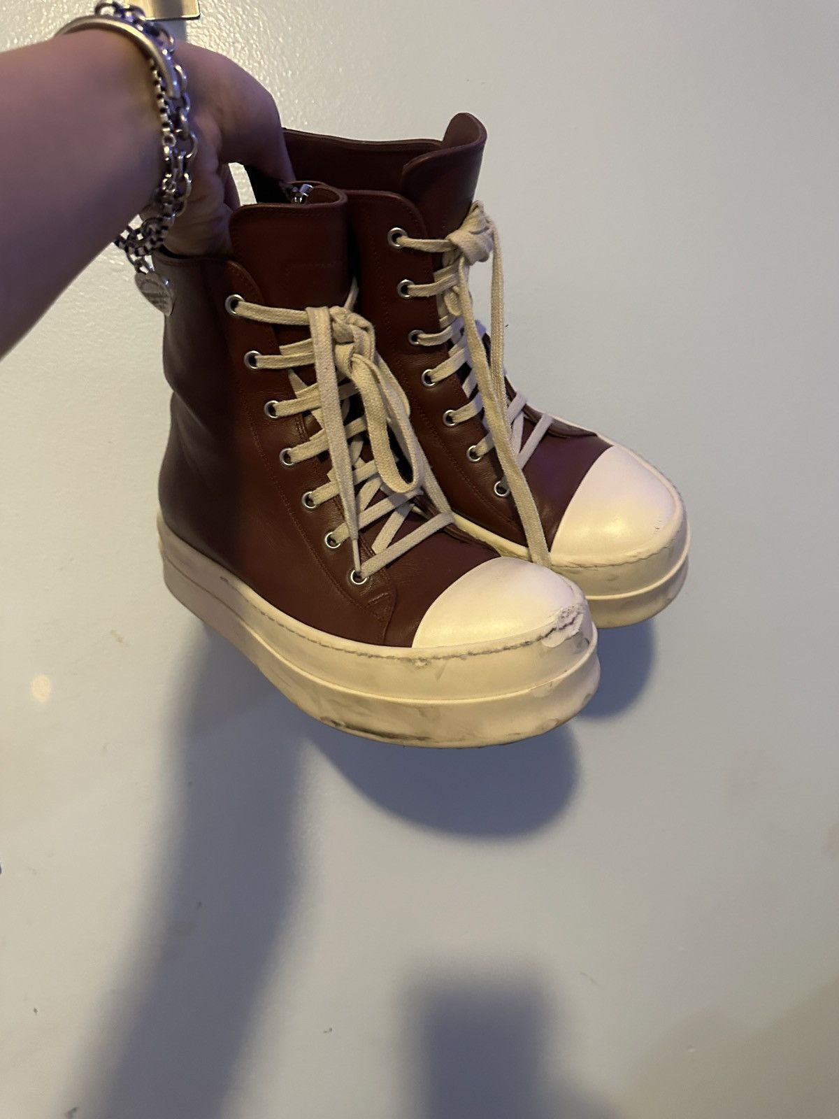 Rick Owens Rick Owen’s Platforms Ramones Size US 8.5 / IT 38.5 - 9 Thumbnail