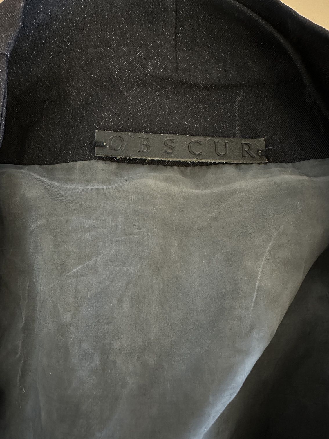 Obscur Black Blazer Size 50S - 3 Thumbnail