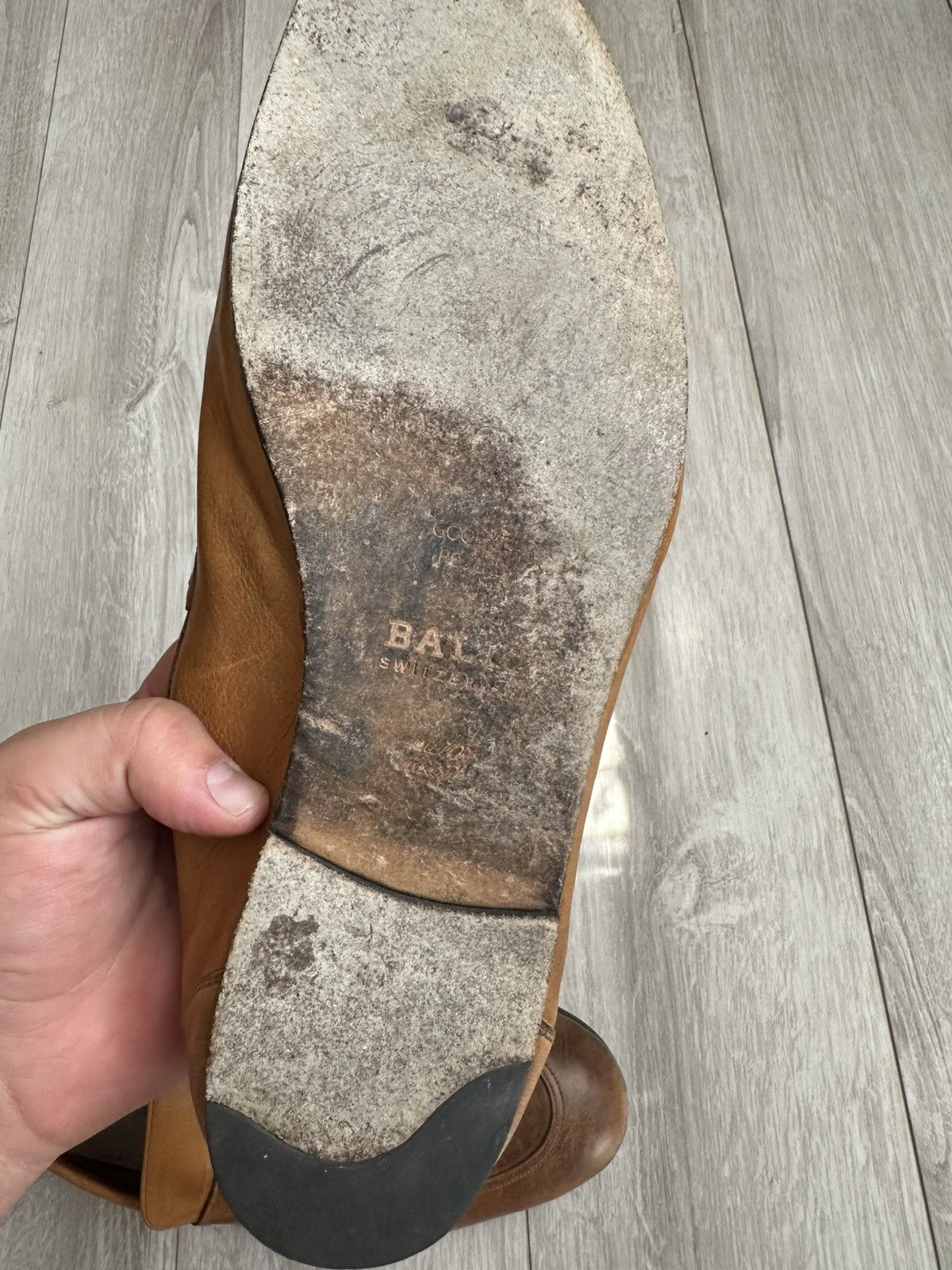 Bally BALLY LEATHER FLATS VINTAGE Size US 11 / EU 44 - 8 Thumbnail