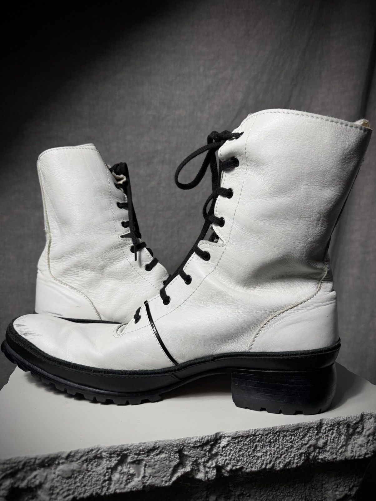 Yohji Yamamoto Yohji Yamamoto x Hiromu Takahama 07AW Runway Boots Size US 9.5 / EU 42-43 - 7 Thumbnail