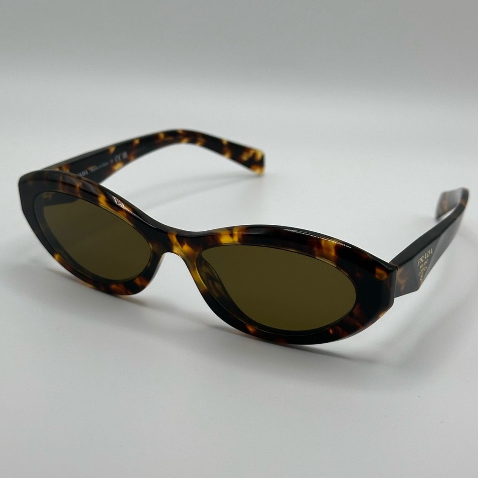 Prada PRADA Sunglasses PR26ZS 14L09Z Honey Tortoise Dark Brown NEW Size ONE SIZE - 3 Thumbnail