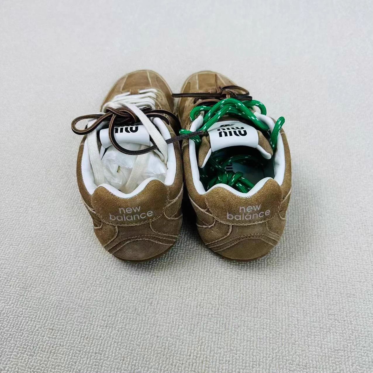 Miu Miu MIU MIU x NB German Trainer Women's 38 Size US 8 / IT 38 - 4 Thumbnail